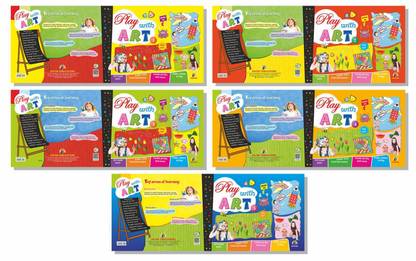 Colouring Drawing Activity book for kids 3 to 12 years of age origami warli art madhubani painting rangoli paper folding