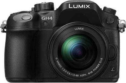 Panasonic Lumix DMC-GH4 Mirrorless Camera Body with 12-60mm Lens