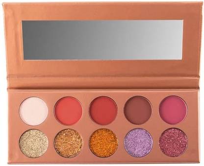 Trends Beauty Eyeshadow 10 Color Glitter Palette 13 g