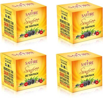 SAFFIRE Sunfree De-Tan Face Pack