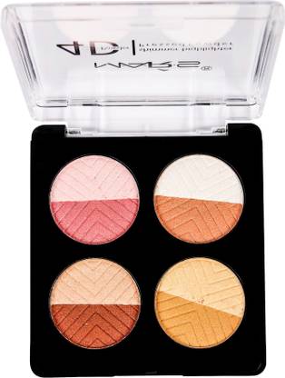 MARS 4D 8in1 Highlighter palette with under eye cream Highlighter