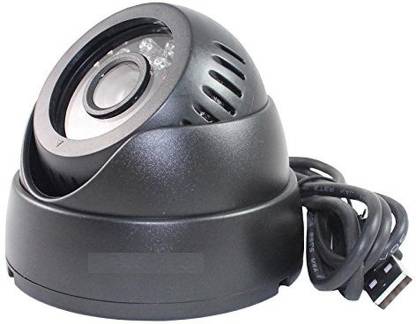 Cpixen USB Port CCTV Dome 24 IR Night Camera DVR with Memory Card Slot Recording (USB) (MULTICOLOR) Security Camera