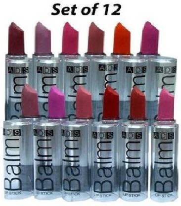 ads Coloria Combo Balm Matte Lipstick Set of 12
