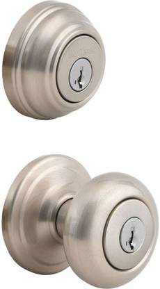 KWIKSET 991 Juno Entry Knob And Single Cylinder Deadbolt Combo Pack Lock