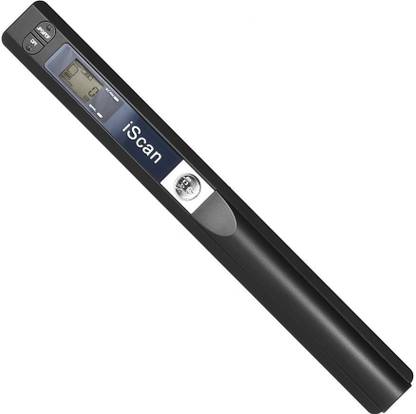 microware Portable Scanner Mini Handheld Document ScannerJPG and PDF Format 300 600 900 DPI (Black) A4 Book Scanner Cordless Portable Scanner