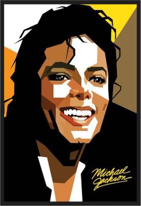 Michael Jackson 300 GSM Poster ( Size :- 13 X 19 inch ) Paper Print
