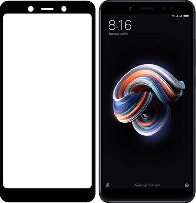 VAlight Edge To Edge Tempered Glass for Mi Redmi Note 5 Pro
