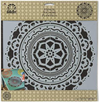 FolkArt 31584 Mandala Burst Stencil