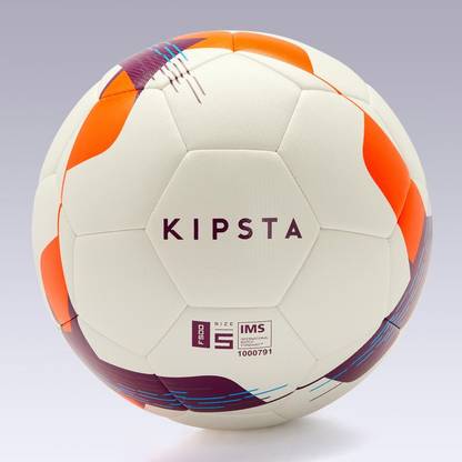 KIPSTA by Decathlon LIGHT WEIGHT SPORTS PLAY FOOTBALL WHITE - SIZE-5 Football - Size: 5
