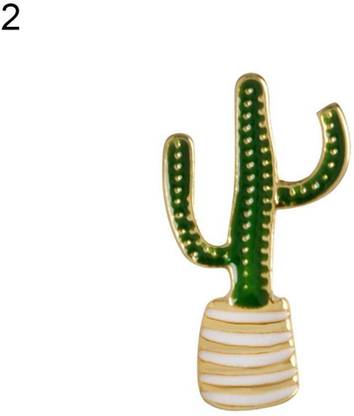 More for Less Cactus Coconut Tree Leaf Brooch Pin Brooch
