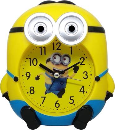 Gabbar ™ Minion Character Alarm Clock with Piggy Bank for Kids Room Coin Bank