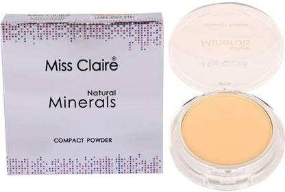Miss Claire Natural Mineral Compact Powder, 23 Brown Compact