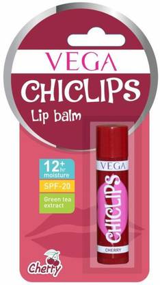 VEGA Lip Balm-Cherry, dark red Fruity