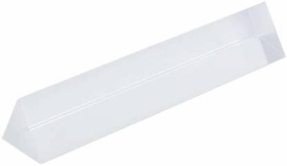 REHTRAD 6 inches Optical Glass Triangular Prism for Teaching Light Spectrum Physics and Photo Photography Prism Solid Prism