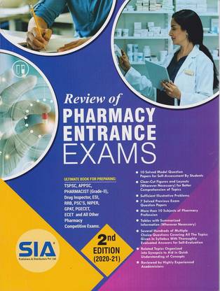 Review Of Pharmacy Entrance Exams 2nd Edition 2020-21