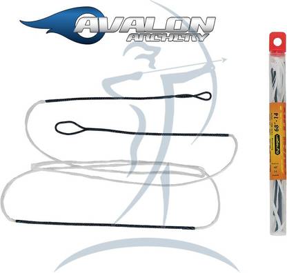 Avalon 64 inch Looped Bow String for Recurve Bow