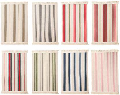 IKEA Multicolor Cotton Dhurrie