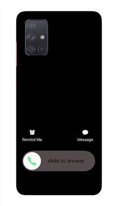 FULLYIDEA Back Cover for SAMSUNG A71, SAMSUNG A715F/DSM, SCREENSHOT, CALL SCREEN, LOCK, PHONE