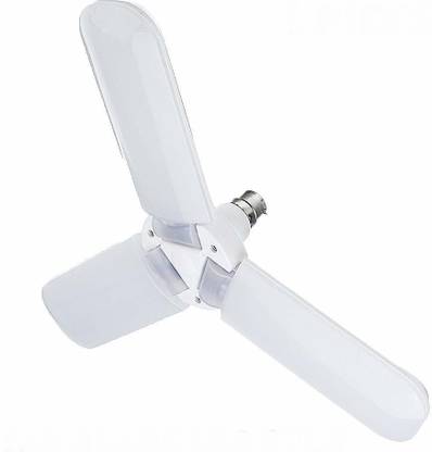 Ee B22 Foldable Light Fan Blade Led Bulb Super Bright Angle Adjustable Home Ceiling Lights Ac95 265v Cool White 3 45watt Flush Mount Lamp In India Fan Blade Led Light Bulb, Bright Ceiling Fan Bulbs