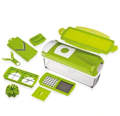 DAHUF nicer dicer fusion 10 piece Vegetable & Fruit Chopper