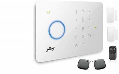 Godrej Security Solutions Eagle-I Pro Wireless Burglar Alarm Kit (White) Wireless Sensor Security System Door & Window Door Window Alarm