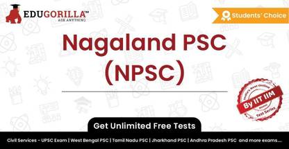 EduGorilla Nagaland PSC (NPSC)