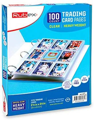 RUBEX Paper Sheet Protectors, Card & Photo Sleeves
