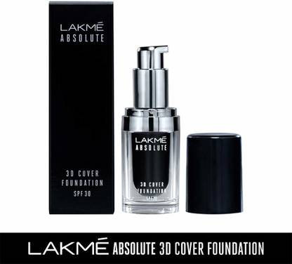 Lakmé Absolute 3D Cover Foundation, Warm Crème, 15 ml Foundation