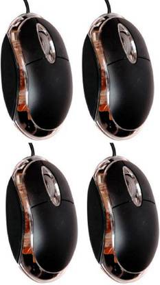 Trimurti Mouse-1 Wired Ambidextrous Optical Mouse