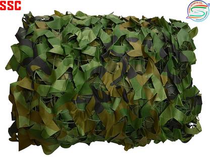 Sonu Sport Army Car Cover Synthetic Camouflage Net (Size - 10*10 fit) Camping Net