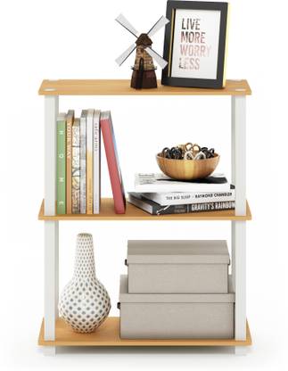 FURINNO Engineered Wood Open Book Shelf