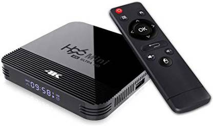 RKTech H96 MINI H8 Android 9.0 Smart TV Box Rockchip RK3229A 2GB RAM 16GB ROM 2.4G/5G Dual WIFI BT4.0 HDR H.265 3D 4K Media Player Media Streaming Device