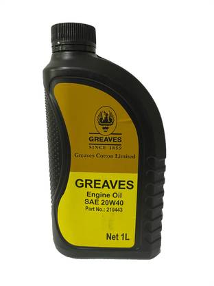 greaves 20W40-1LTR BLENDED FROM BEST QUALITY OIL BASE Synthetic Blend Engine Oil