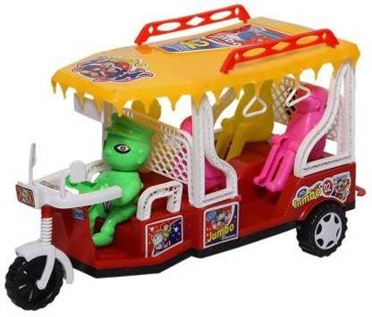 Quinergys QYS-2887475®Extra Large Tuk Tuk Auto Rickshaw Toy for Kids