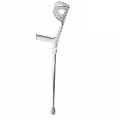 IRIS Arm Portable Elbow Crutch, Height-Adjustable, Foldable Disabled Cane Walking Stick