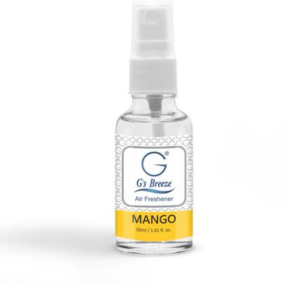 G's Breeze Mango Spray Air Freshener Room/Office/Car Freshener - Mango (30 ml)