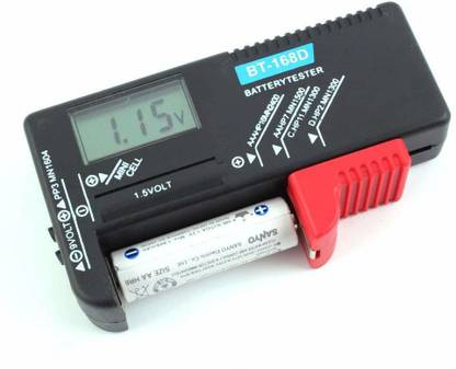 Dhuli Battery Tester, Universal Battery Checker for AA AAA C D 9V 1.5V Button Cell Batteries Digital Battery Tester