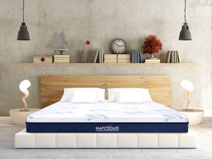 NapCloud ZipNap Plus 8 inch Queen Memory Foam Mattress