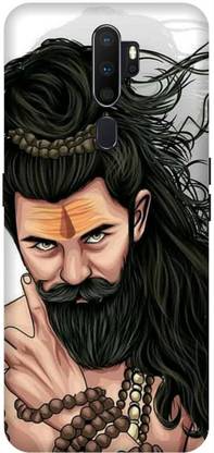 KARJUN Back Cover for OPPO A9 2020 Mahadev, Shiv, Tattoo, Baba, Aghori Printed