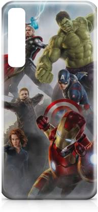Arcent Back Cover for Samsung Galaxy A50s/CAPTAIN AMERICA/IRON MAN/AVENGERS/HULK/THOR