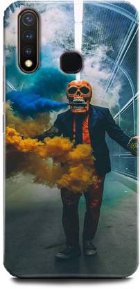 Blackfox Back Cover for VIVO U3, Smoky Man, Mask, Joker, Alan Walker, Marshmello, Music, Attitude
