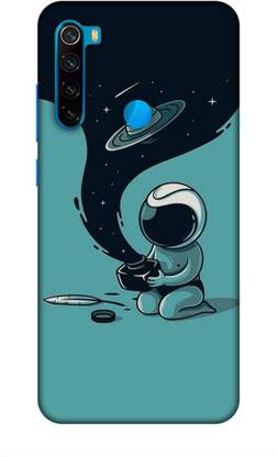 WolfMan Back Cover for Xiaomi Redmi Note 8 / Mi Note 8 Mobile Hard Case Cool Space Creative Design Printed