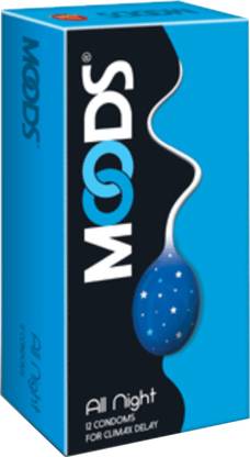 MOODS CONDOMS ALL NIGHT FOR CLIMAX DELAY 12S Condom
