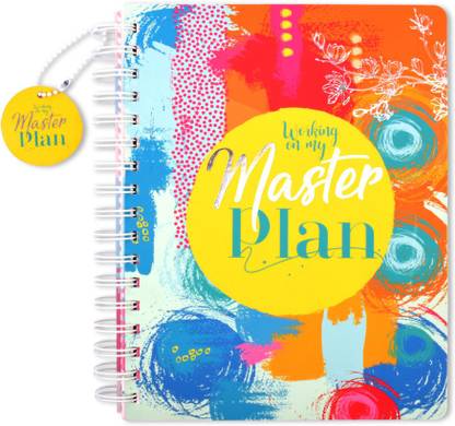 Doodle Master Plan Organizer/Planner B5 Diary Ruled 266 Pages