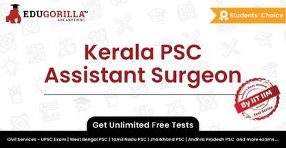 EduGorilla Kerala PSC Assistant Surgeon