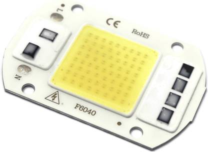 Electronic Spices 50W Full Spectrum LED Chip for Plant Grow Light (380nm-780nm / AC 220V / 3000K), Integrated Smart IC Driver Light Electronic Hobby Kit