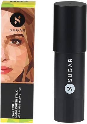 SUGAR Cosmetics Face Fwd Highlighter Stick - 03 Bronze Bellwether (Warm Gold) Highlighter