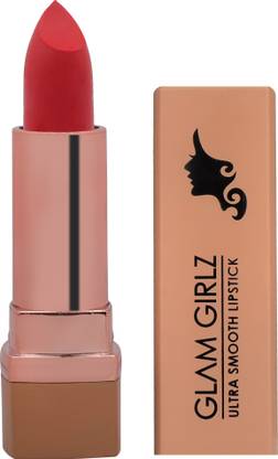 Glam Girlz Matte Lipstick -Orange Red