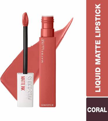 MAYBELLINE NEW YORK Super Stay Matte Ink Liquid Lipstick, 130 Self Starter, 5ml