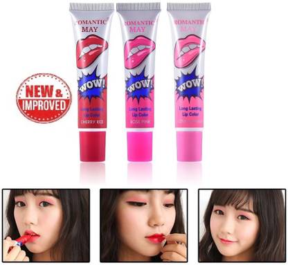 ROMANTIC MAY WOW PEEL OFF LIPSTICK SET
